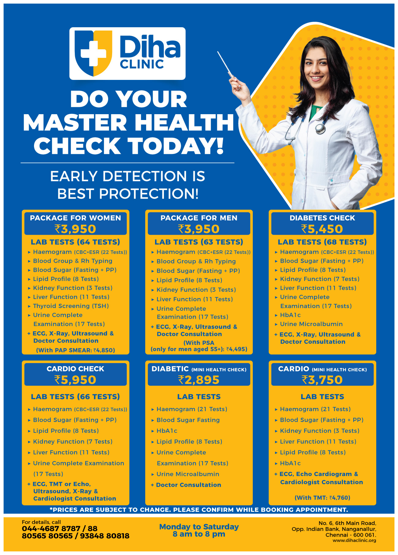 Master Health check Package